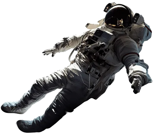 Astronaut in space